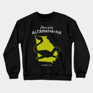 Home of the Altamaha-Ha – Georgia, USA Cryptid Crewneck Sweatshirt